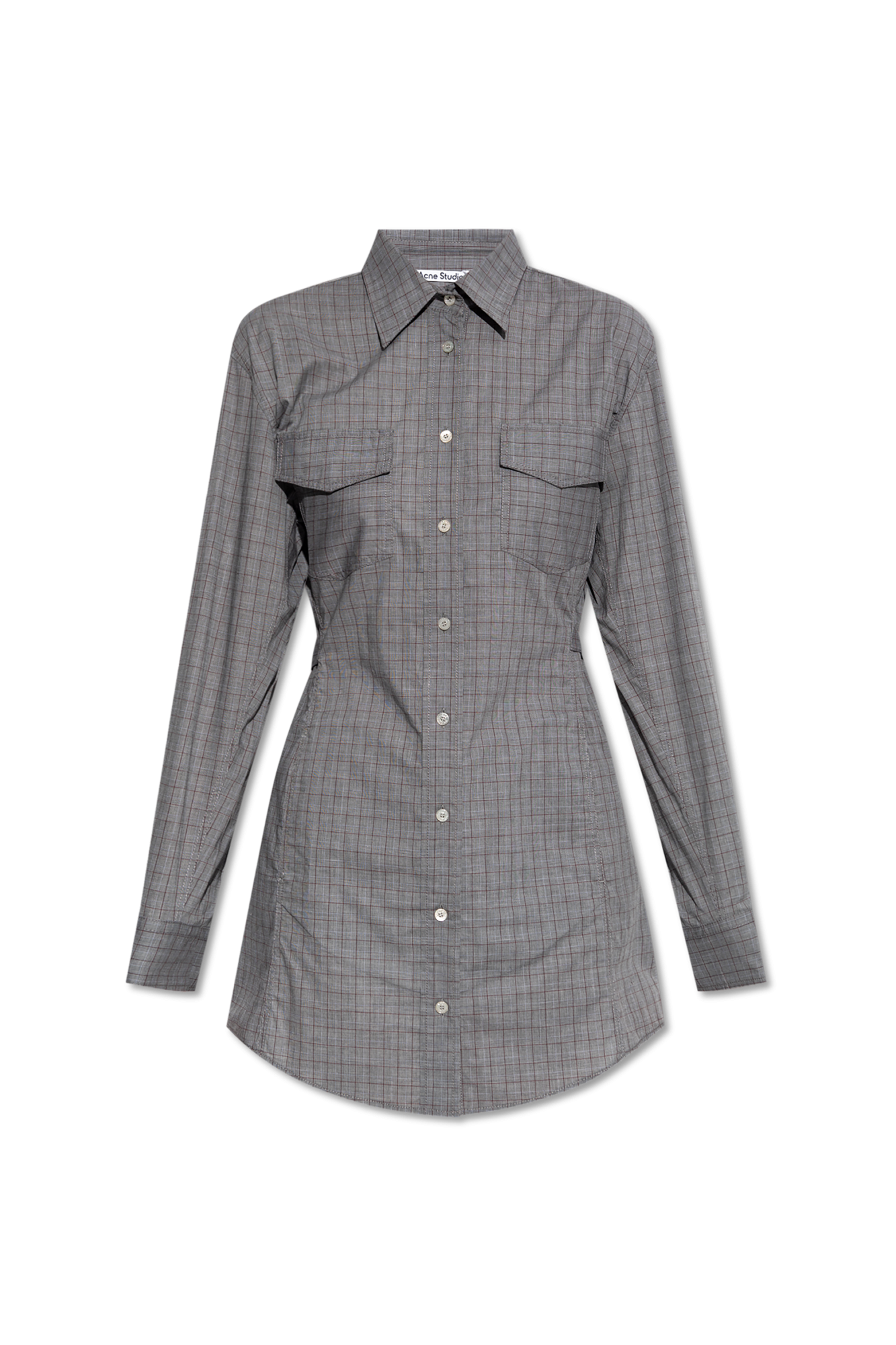 Acne Studios ショトスリフミニトレス A20774 900 Acne Studios - Short sleeve sleeve dress - Black